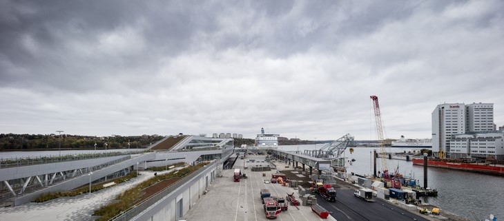 Archisearch Stockholm's New Ferry Terminal, Värtaterminalen / C.F. Møller Architects